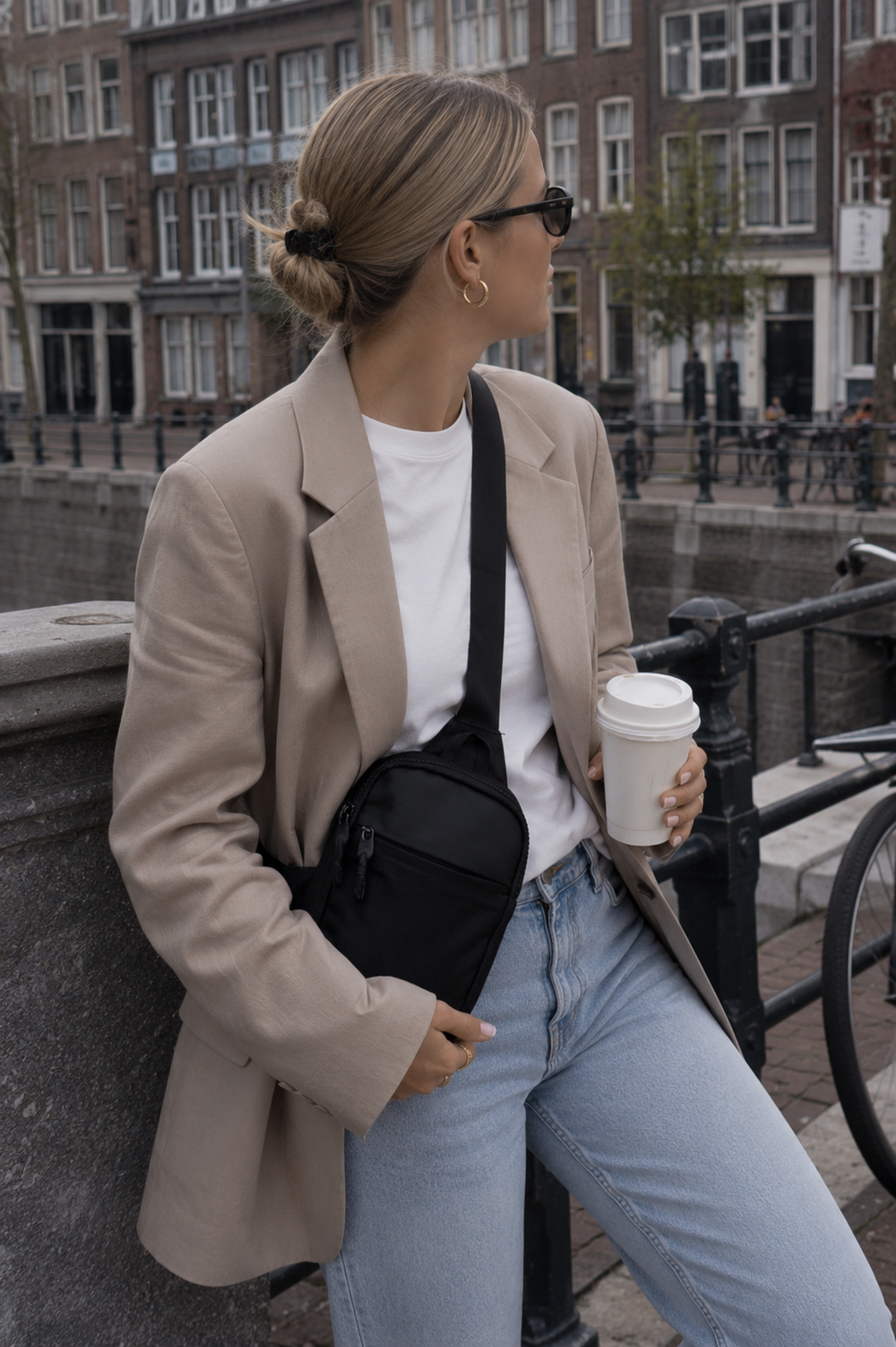 StrideSafe™ Diebstahlsichere Schultertasche
