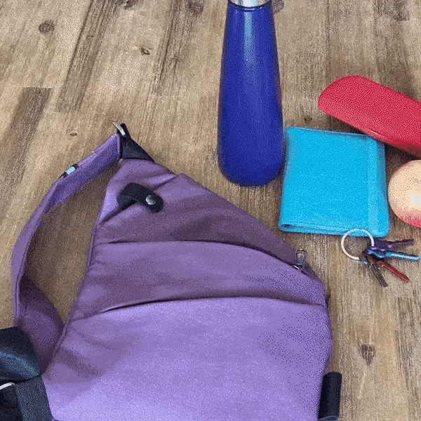 StrideSafe™ Anti-Diebstahl-Schultertasche