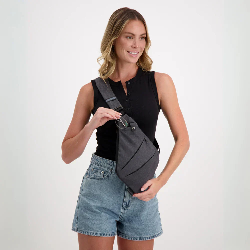 StrideSafe™ Anti-Diebstahl-Schultertasche