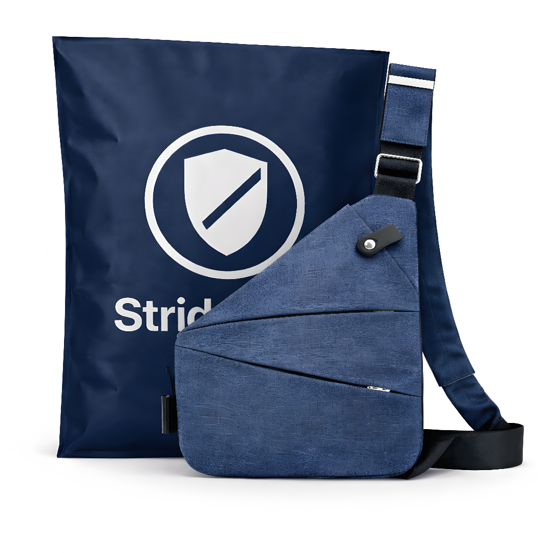 StrideSafe™ Anti-Diebstahl-Schultertasche