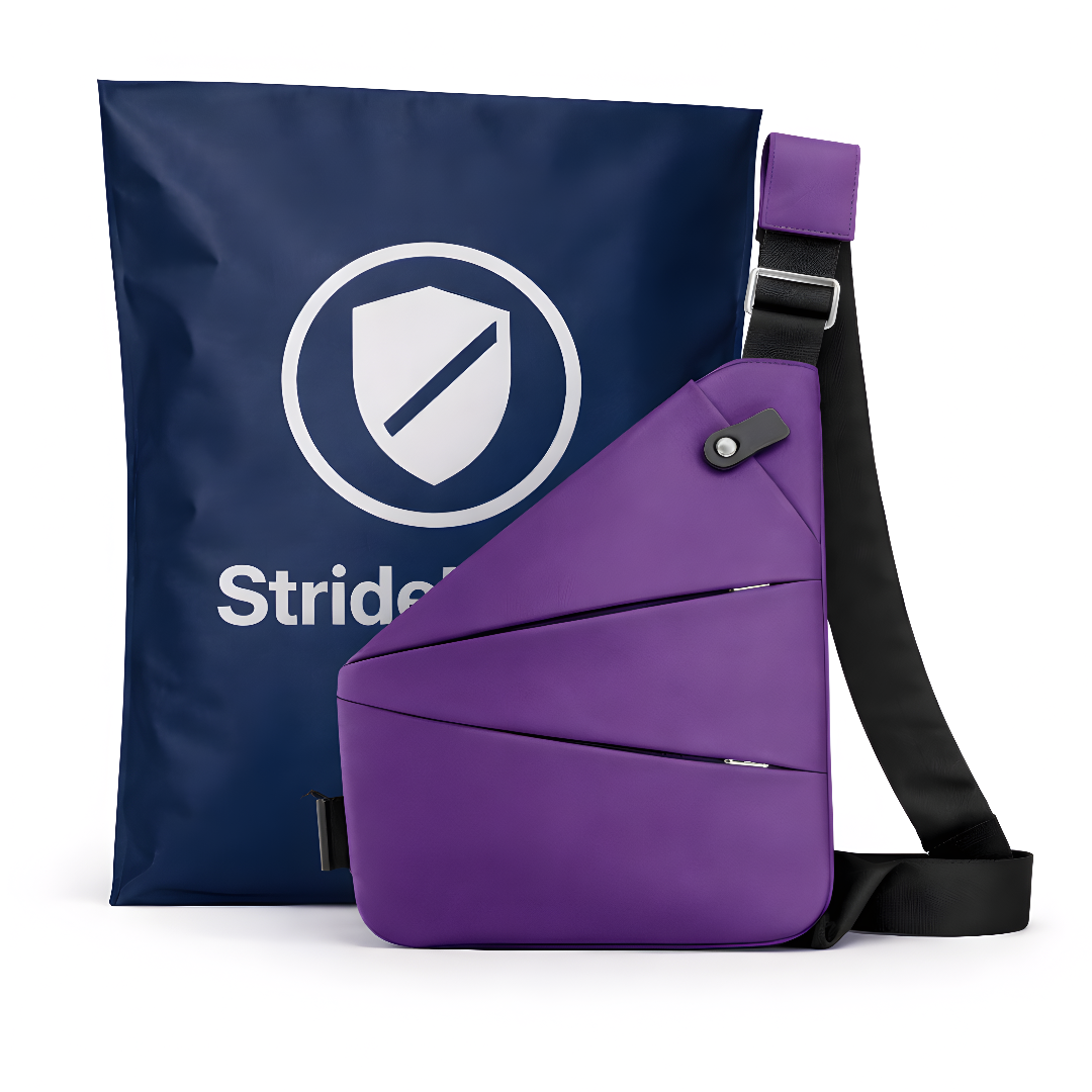 StrideSafe™ Anti-Diebstahl-Schultertasche