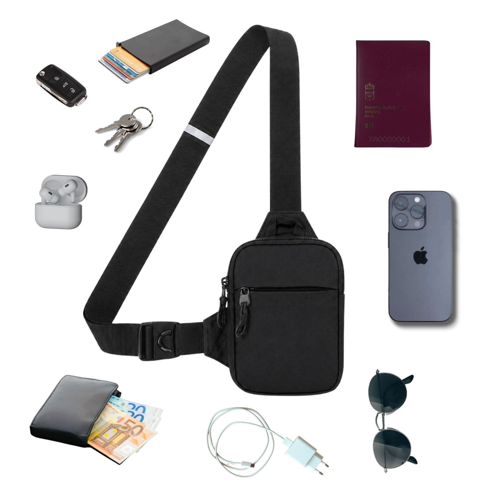 StrideSafe™ Diebstahlsichere Schultertasche